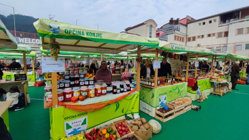 Štand na Konjic Food Festu