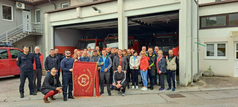 Vatrogasci Konjic ugostili kolege iz Slovenije