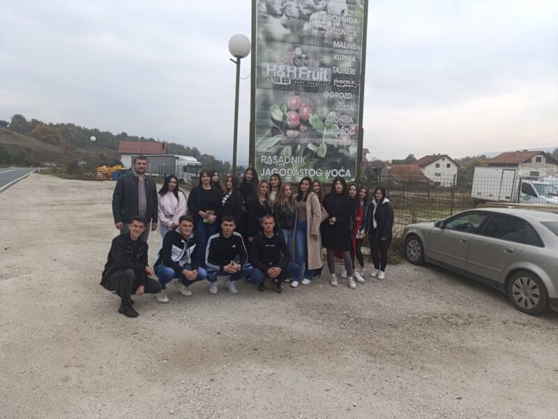 Posjeta učenika iz Konjica Bugojnu