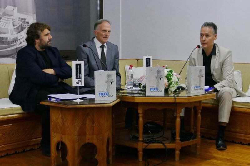 U Konjicu predstavljena monografija „Stećci Hercegovine“ autora Ivana Pandže
