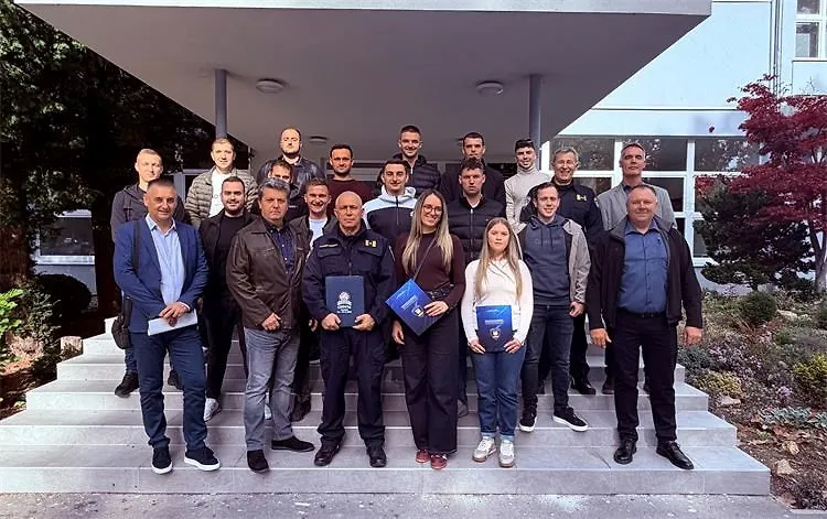 Policijski službenici MUP-a HNK završili specijalističku obuku u Hrvatskoj: Usavršavali se za kriminalističke istrage